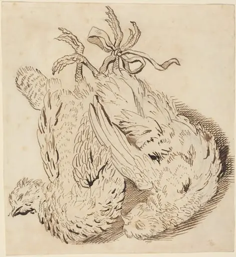 Two Dead Chickens