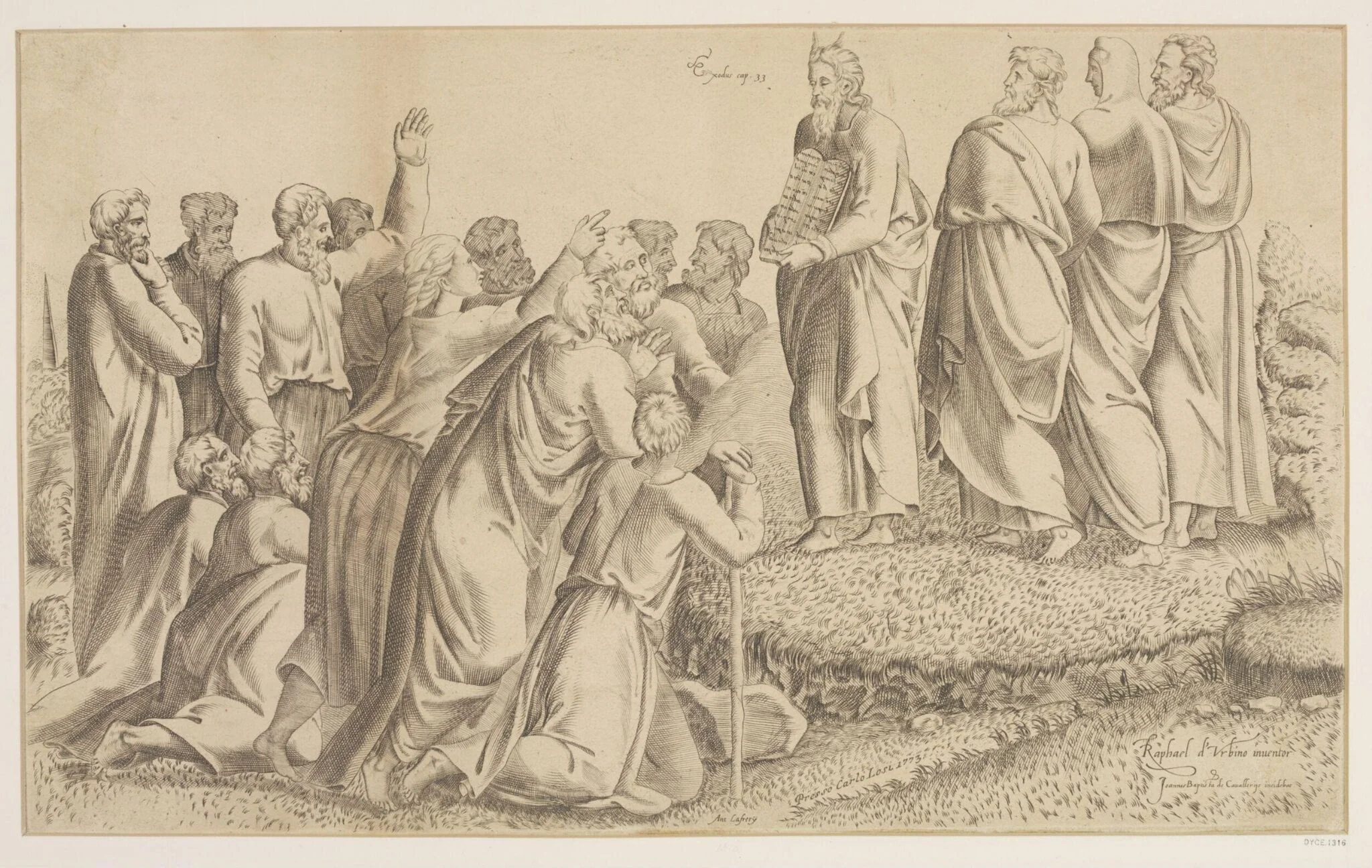 Untitled, by Giovanni Battista de' Cavalieri, 1550