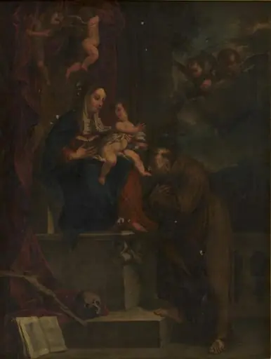 Mary, Jesus and St Francis