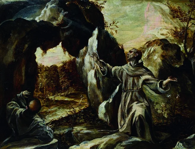 Saint Francis of Assisi receives the Stigmata