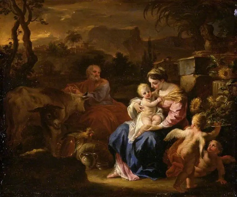 Rest on the Flight into Egypt