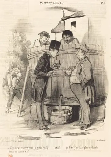 Comment trouvez-vous ce petit vin-la...