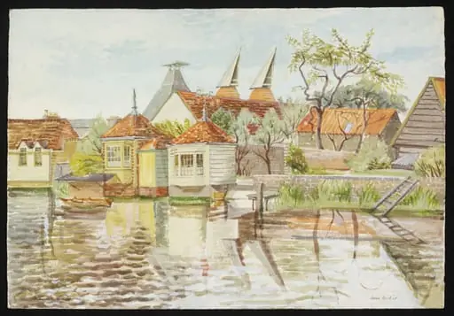 Gazebos on the River Lea, Ware