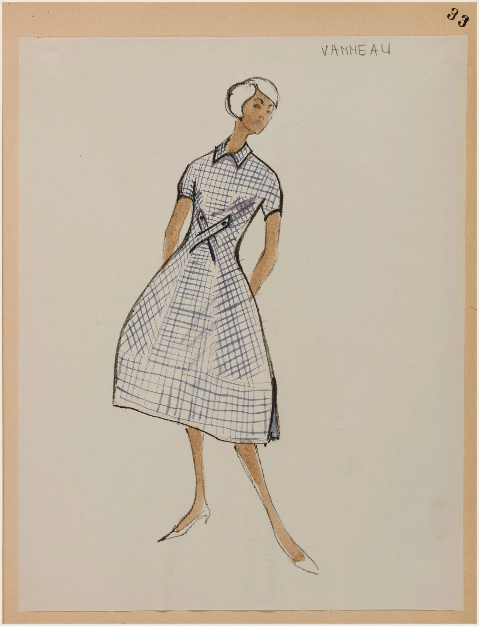 Vanneau, by Marie-Louise Carven, 1958