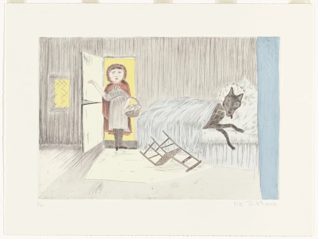 Untitled, by Kiki Smith, watercolor, 2008