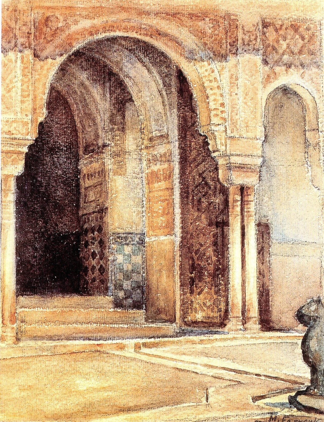 Granada, Alhambra: Entrance to Abencerrages's Hall