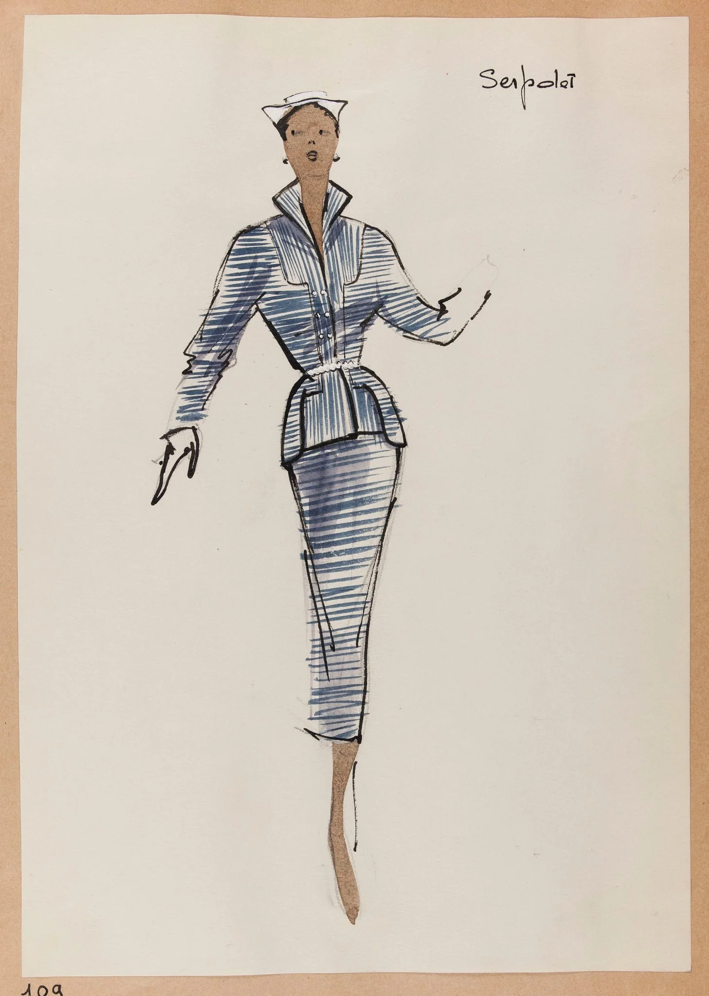 Serpolet, by Carven, 1951