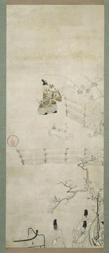 Scene from the Tale of Genji: from the chapter "Yugiri"
