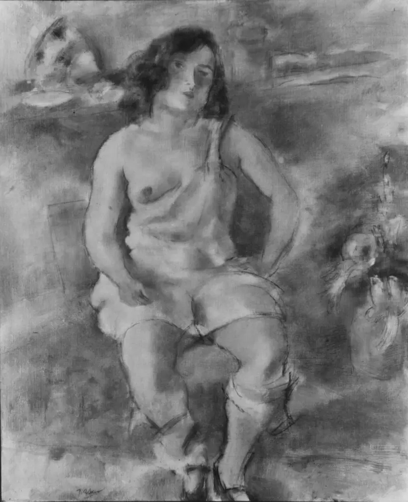 Seated Model