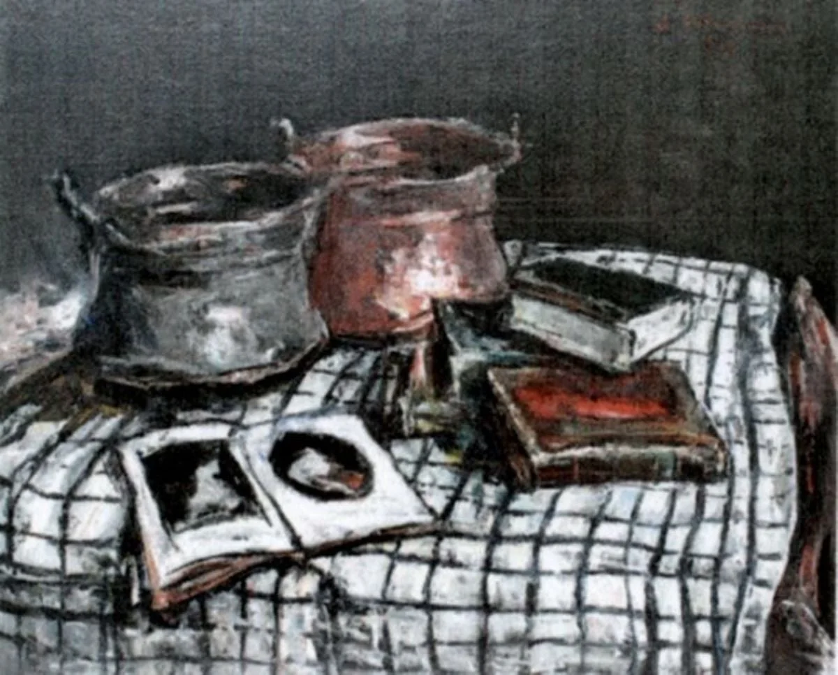 Căldărușe de aramă, by Gheorghe Petrașcu, unspecified, 1933