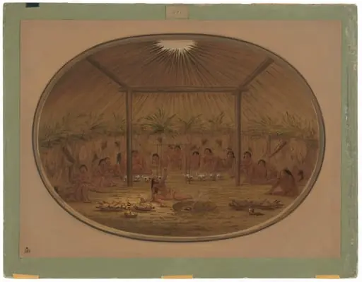 Mandan Ceremony - The Water Sinks Down