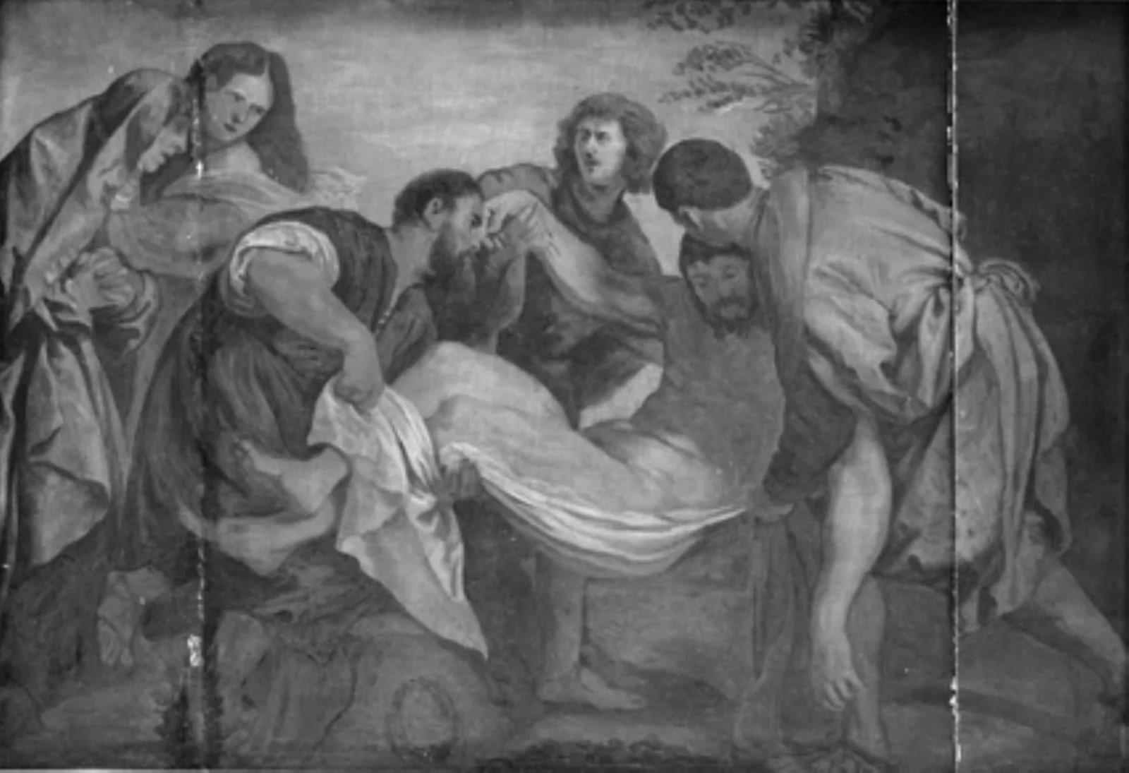 The Entombment of Christ, by Unknown, 1650