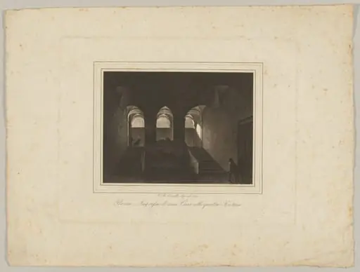 Ingresso di una Casa alle quattro Fontane (Entrance to a House at the Four Fountains)