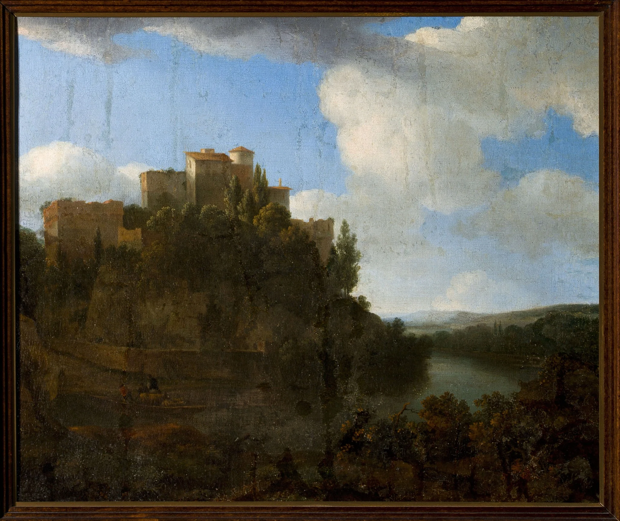 Castle in landscape