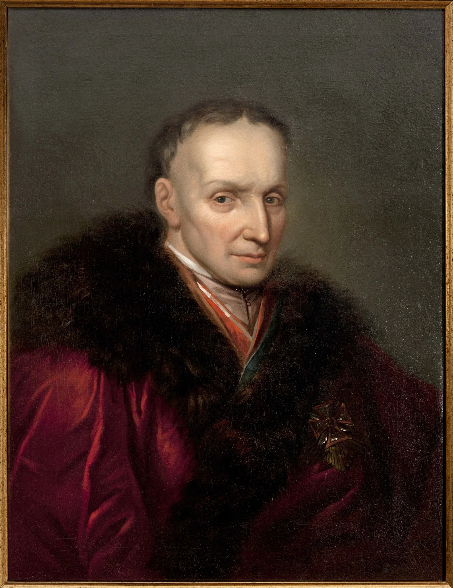 Portrait of Maciej Sobolewski, by Unknown, oil, 1850