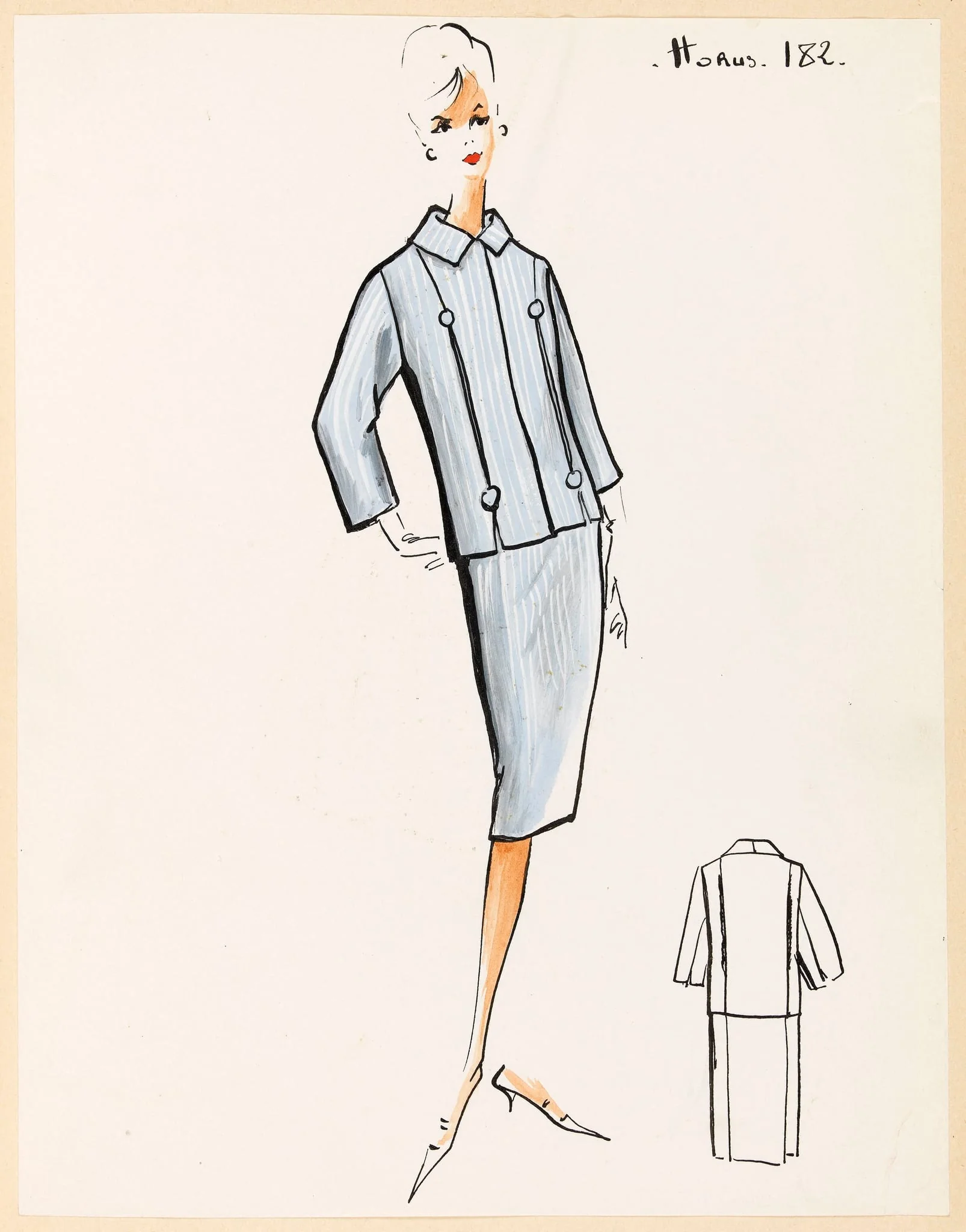 Horus, by Marie-Louise Carven, 1959