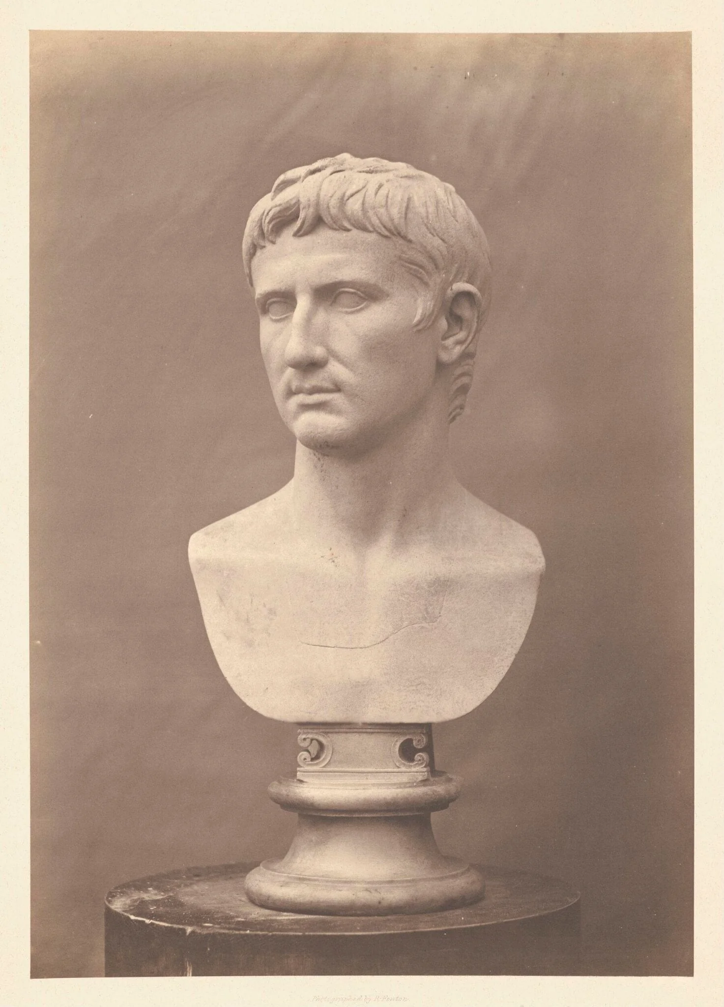 Augustus Caesar, by Roger Fenton, photographic, 1855