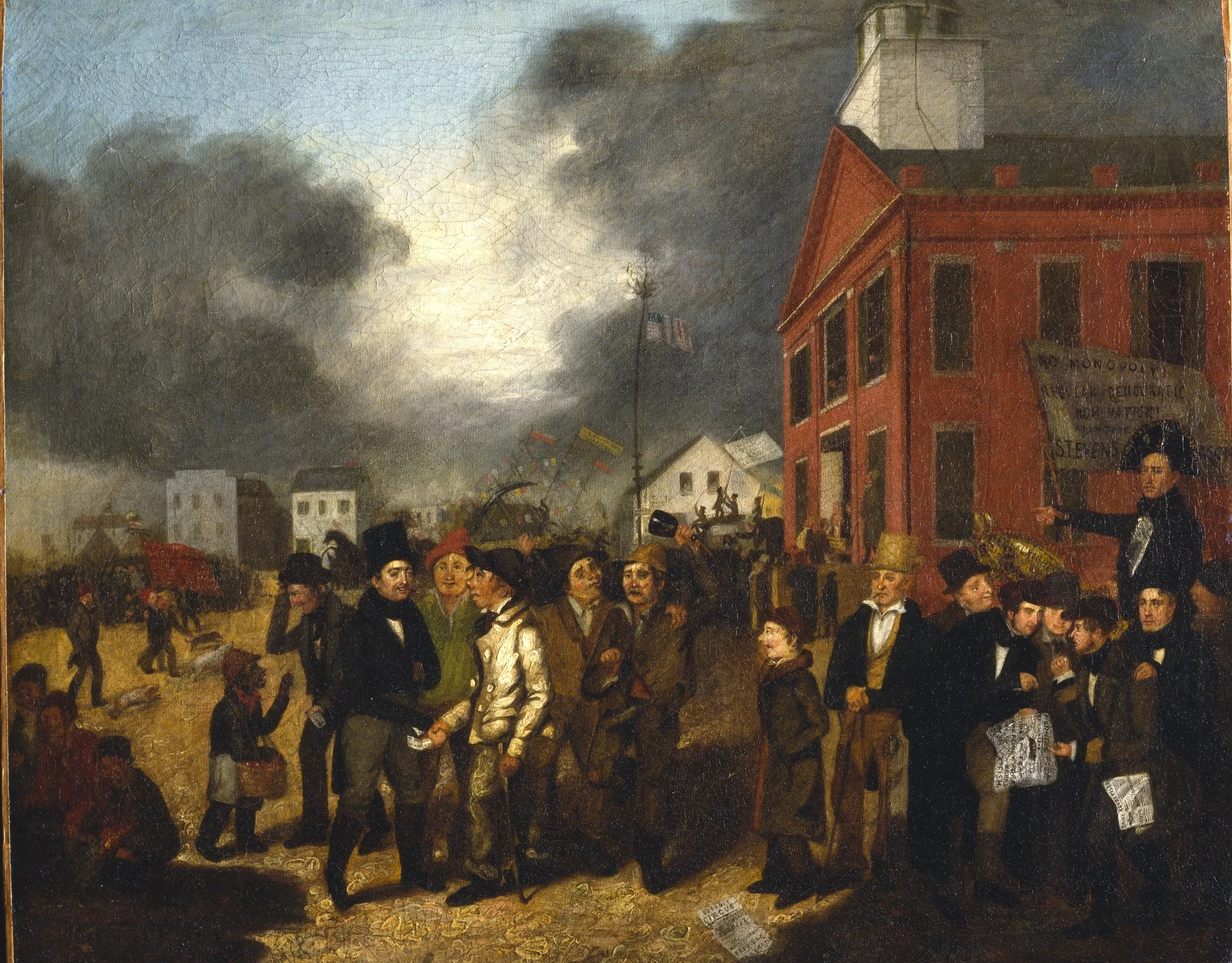 First State Election in Detroit, Michigan, 1837