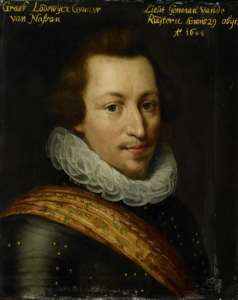 Portrait of Lodewijk Günther (1575-1604), Count of Nassau