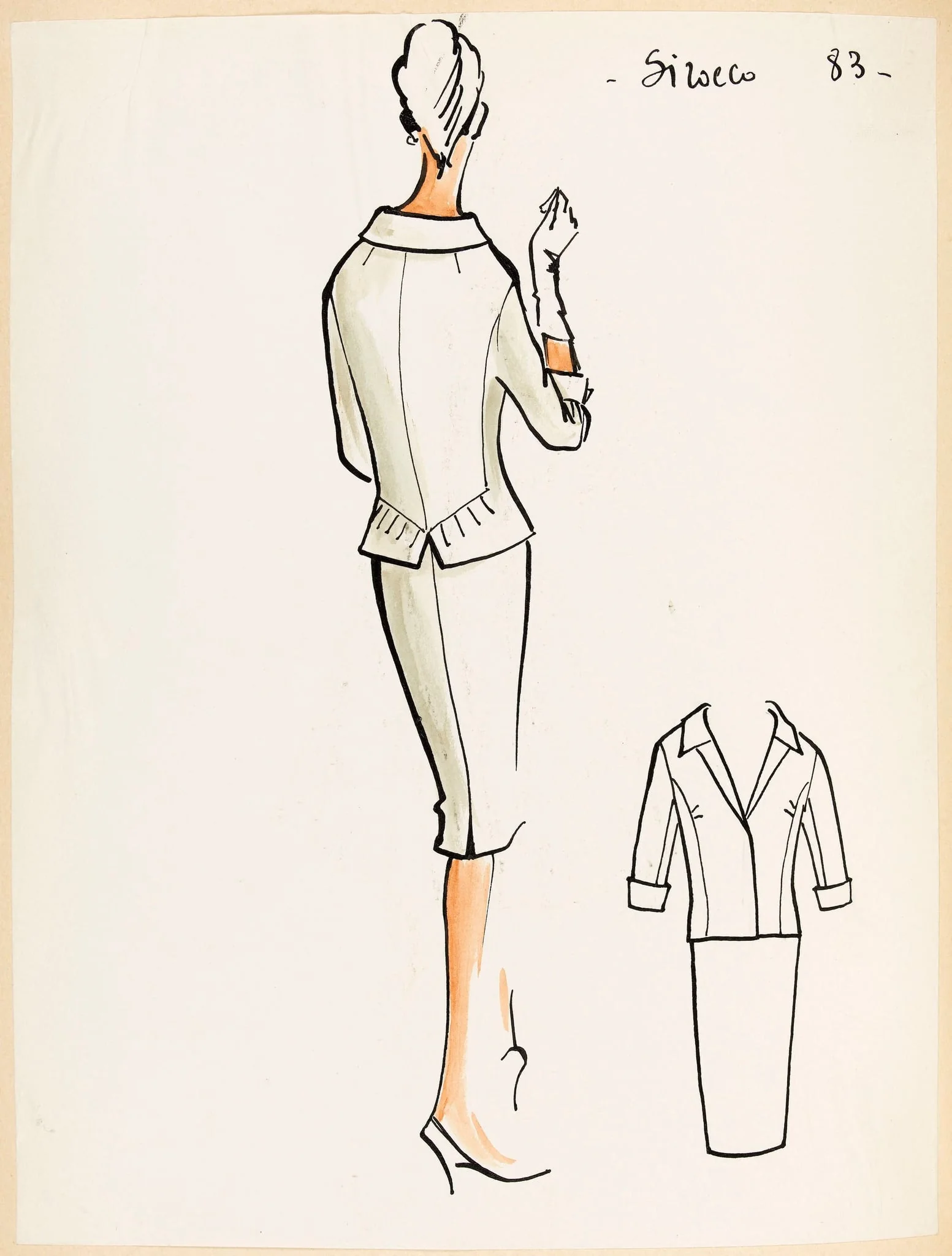 Sirocco, by Marie-Louise Carven, 1959