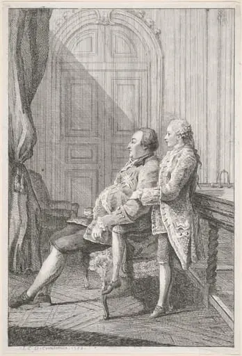 Louis-Philippe, Duc d'Orléans, and His Son, Louis-Phillipe Joseph, Duc de Chartres