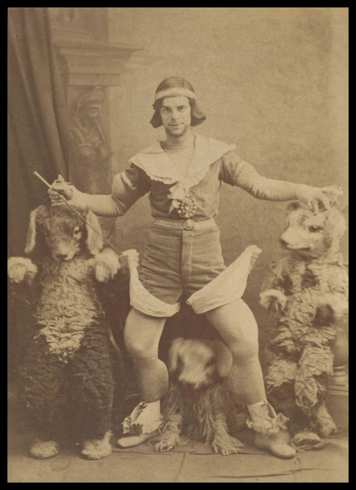 Guy Little Theatrical Photographs, by Albert Deneulain, photographic, 1850