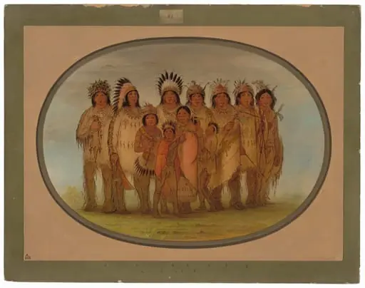 Ojibbeway Indians in Paris