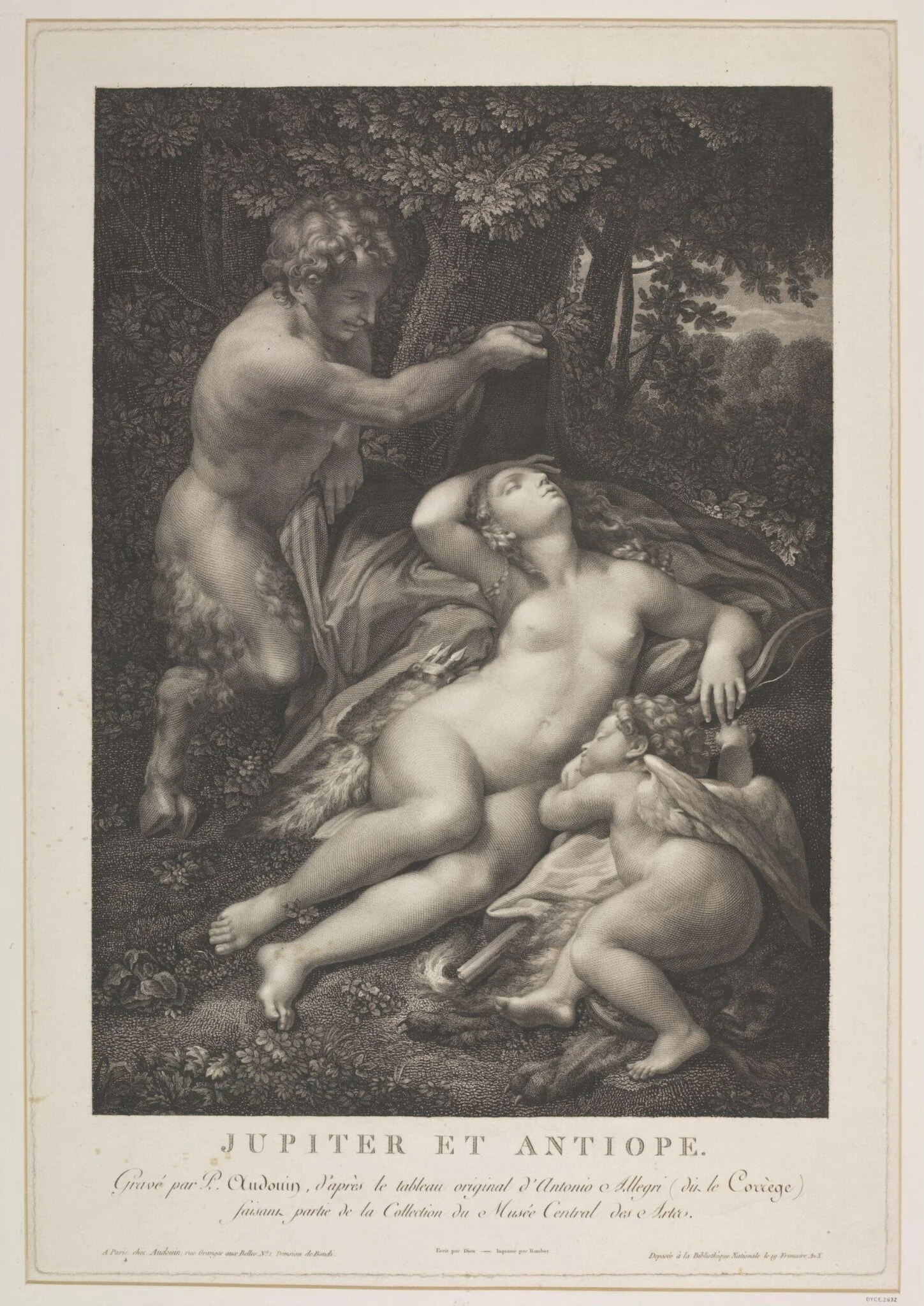 Jupiter as a Satyr, and Antiope