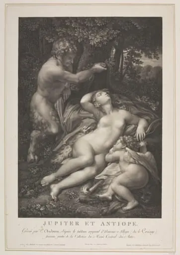 Jupiter as a Satyr, and Antiope