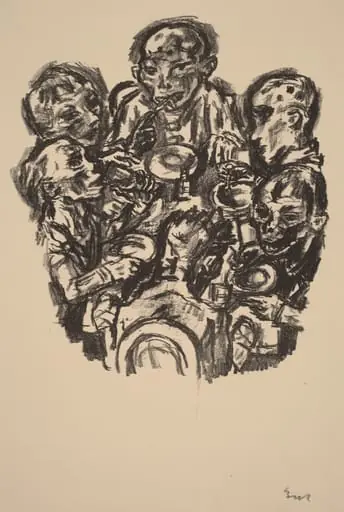 Six Diners at Table