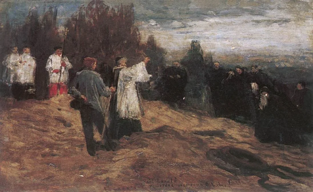 Funeral of László Paál