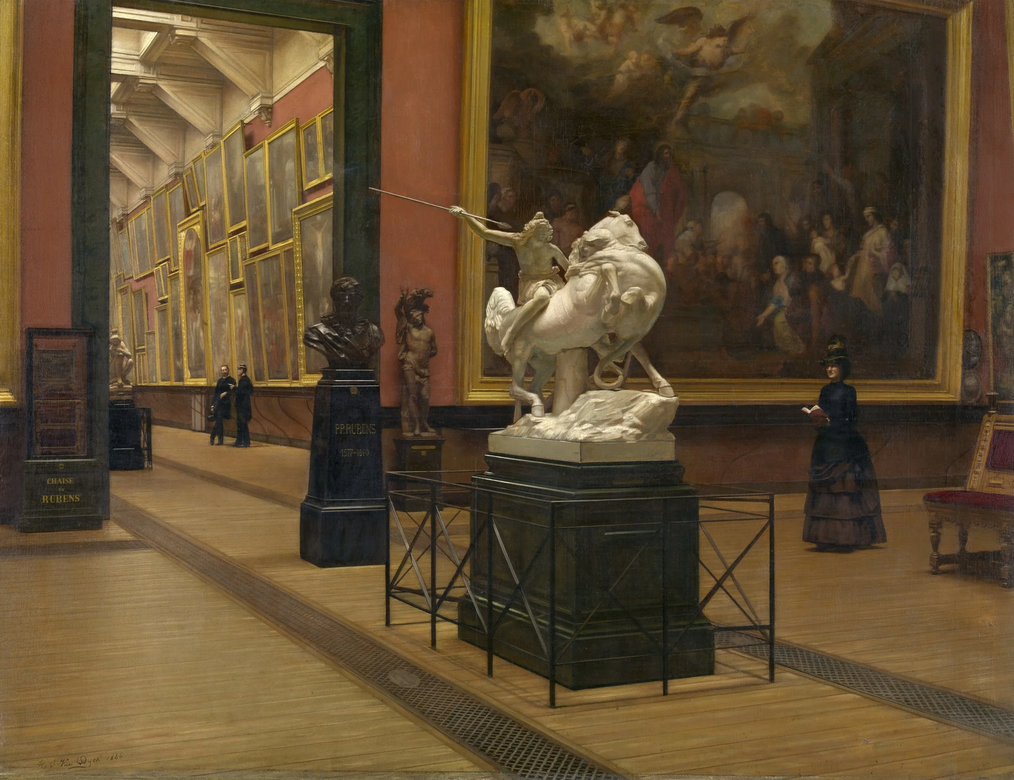 Interior of the Museum of the Academy
