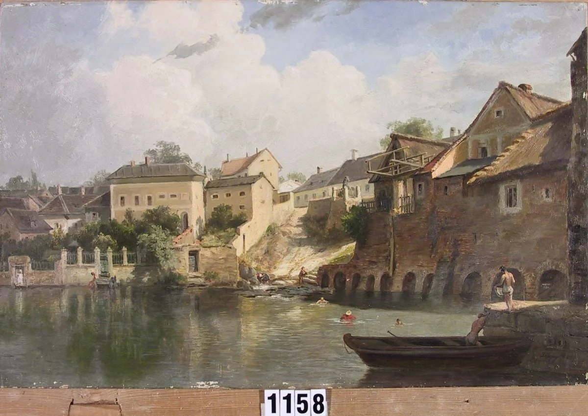 Izvoare calde la Tapolca (în Registrul inventar: Izvoare calde la Tapoleza), by Károly Telepy, unspecified