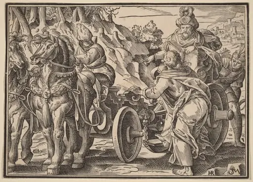 Christ Tells His Disciples of the Last Judgment
