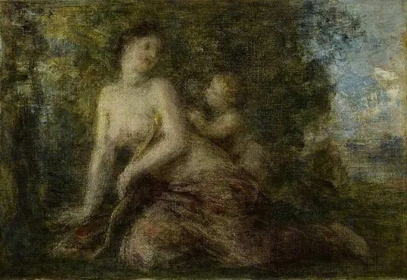 Venus and Cupid