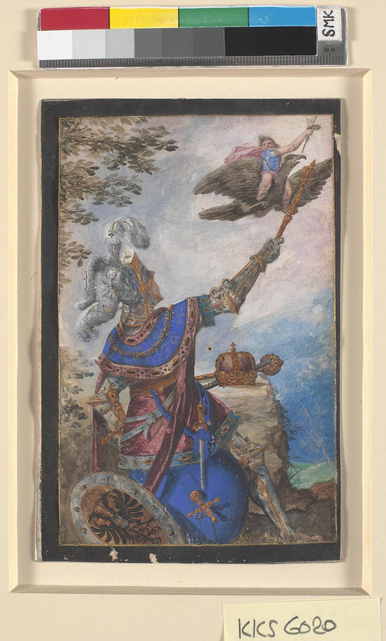 Allegory of Painting under the House of Habsburg, by Unknown, unspecified, 1620