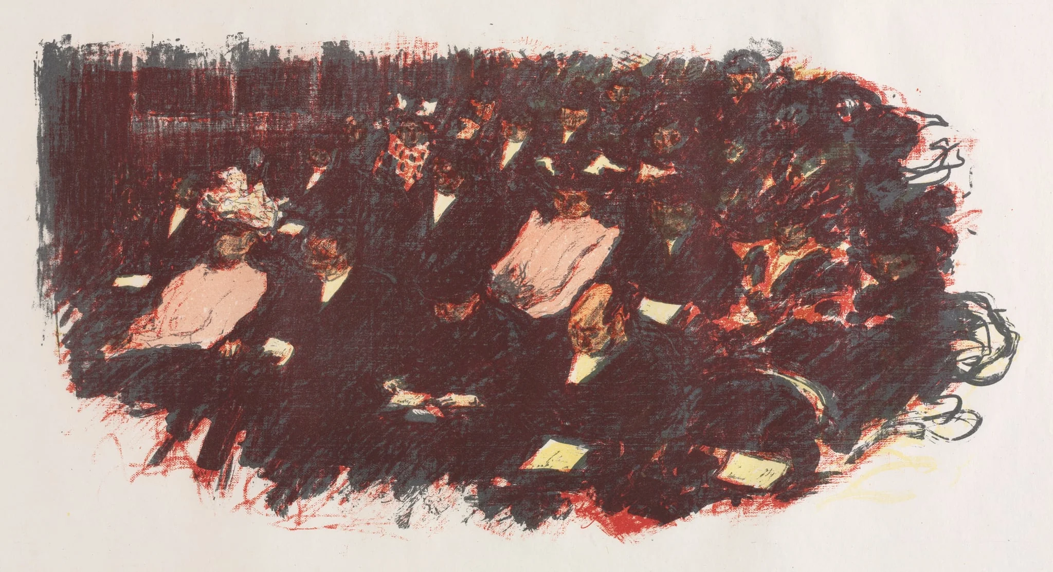 At the Theatre, by Pierre Bonnard, 1899