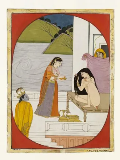 Krishna and Radha