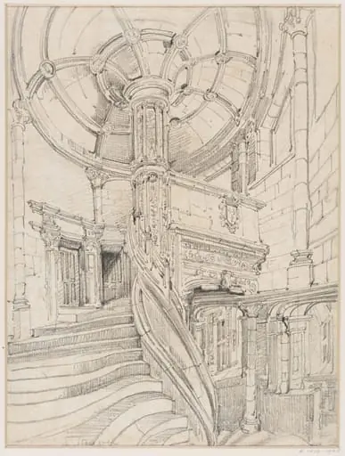 Staircase of Francis I, Château de Blois