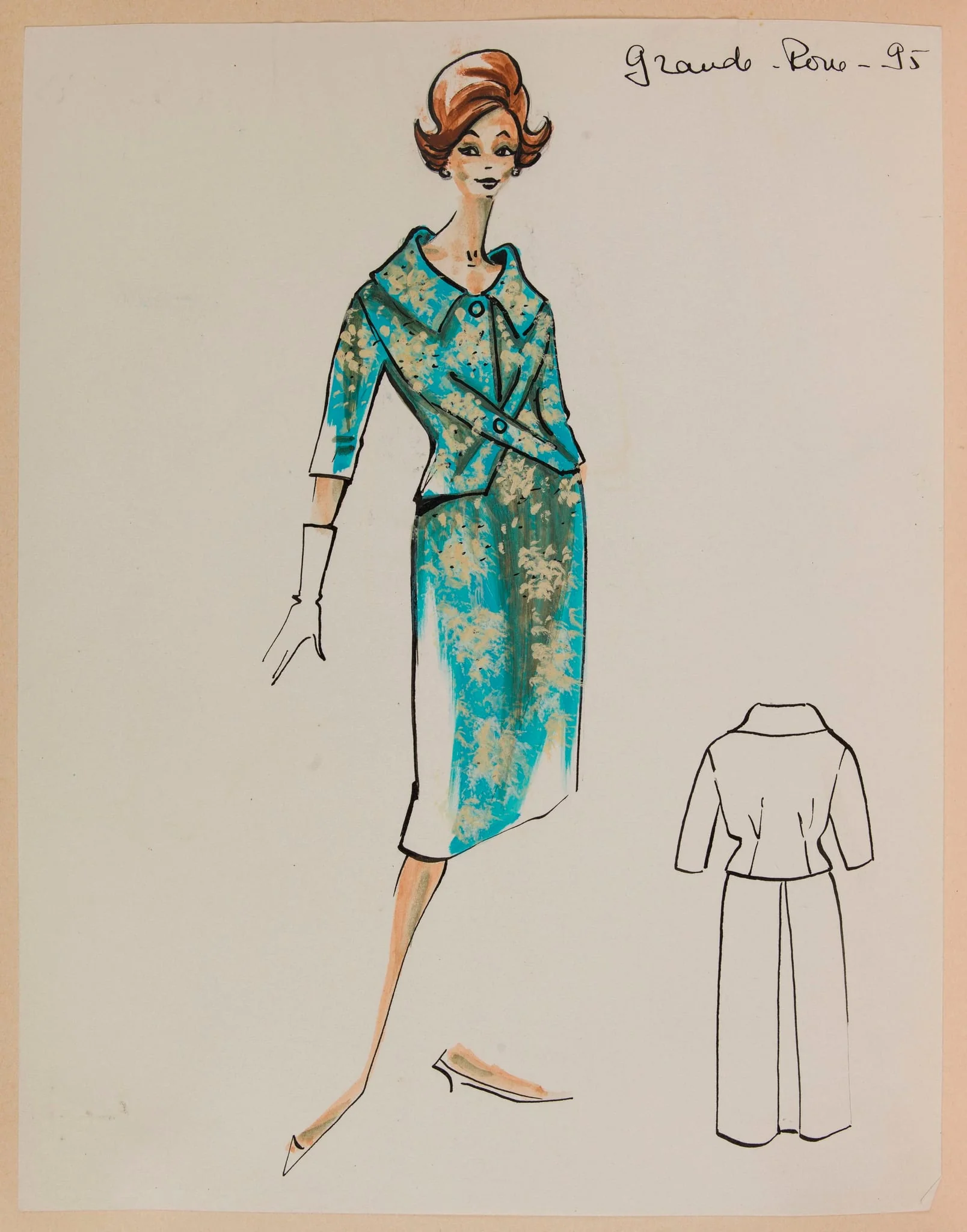 Grande- Roue, by Marie-Louise Carven, 1958