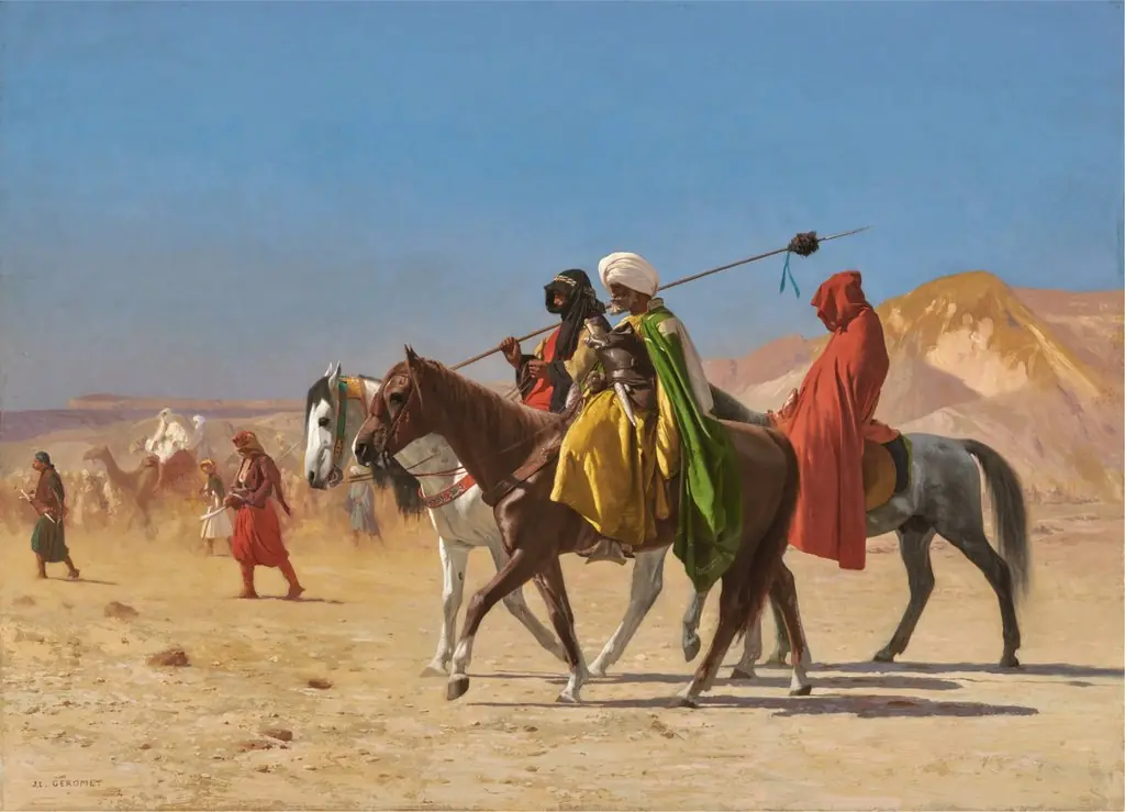 Riders Crossing the Desert