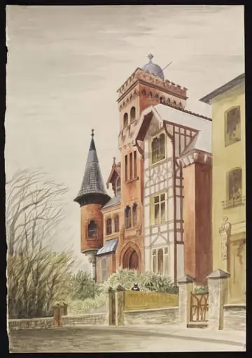 House in Amberley Grove, Sydenham, built by an Astronomer c.1867