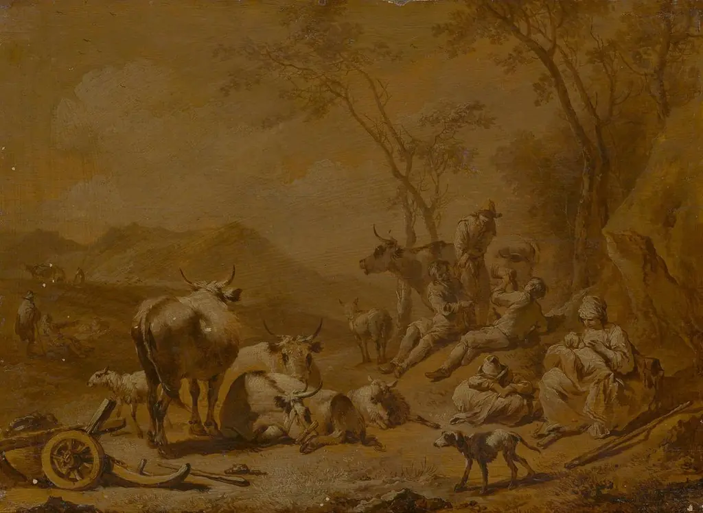 Landscape with Herdsmen and Herd (copy ?)