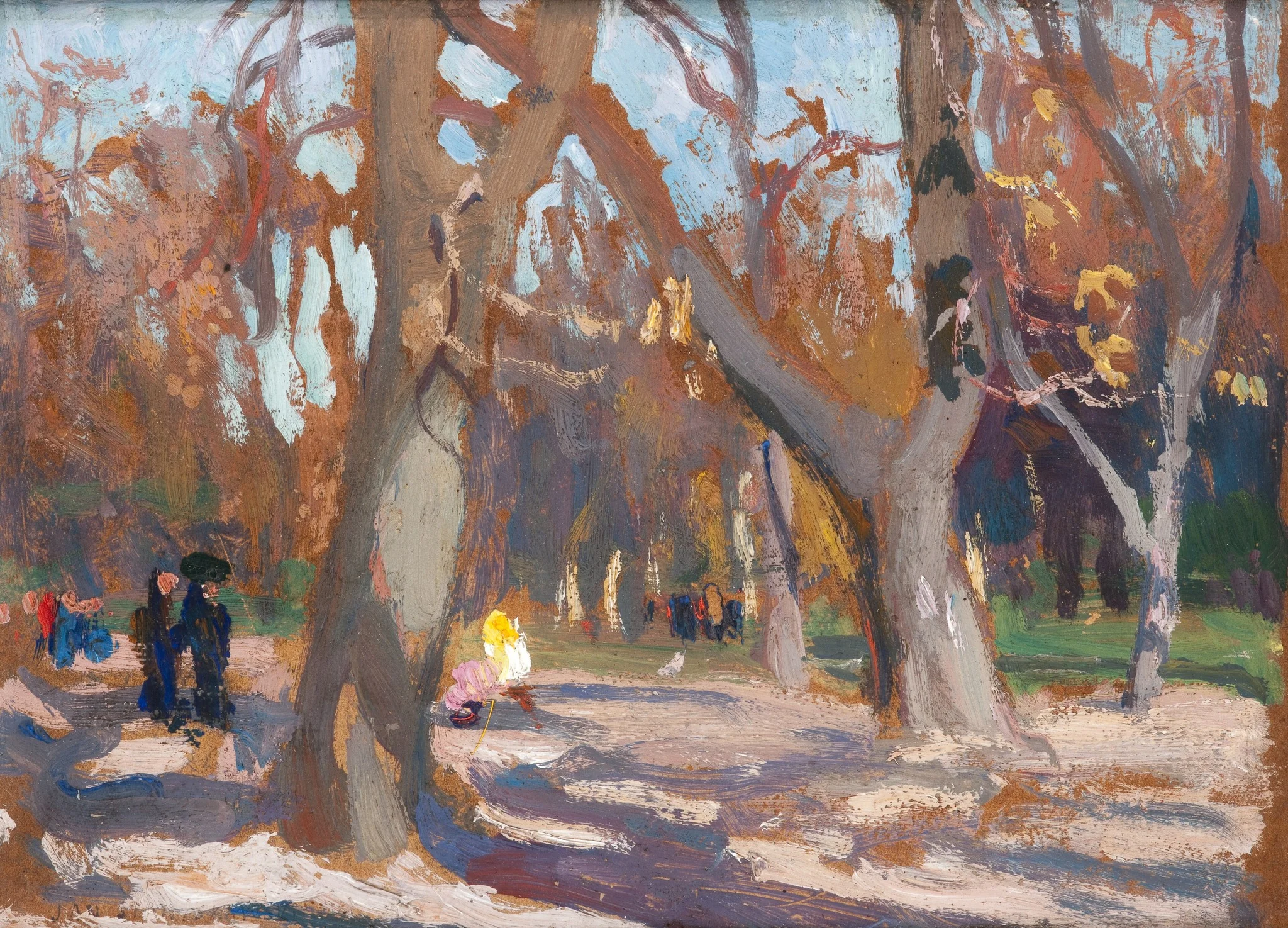 The Planty Park in Krakow