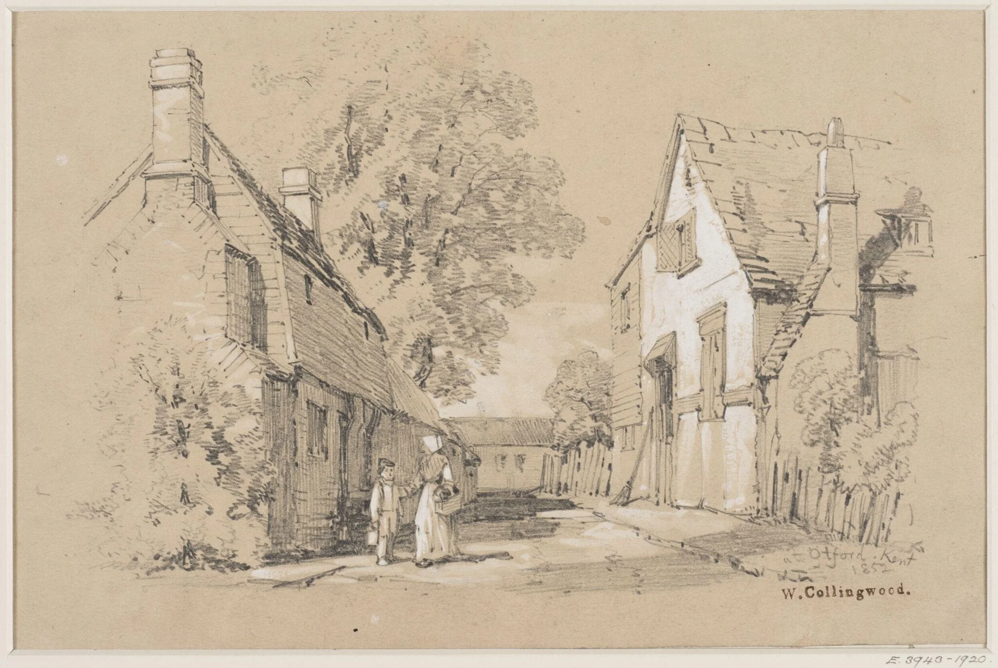 At Otford, Kent, by William Collingwood, 1852