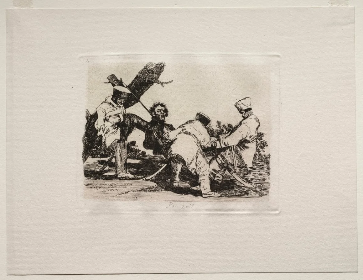 The Horrors of War:  Why?, by Francisco Goya, 1815