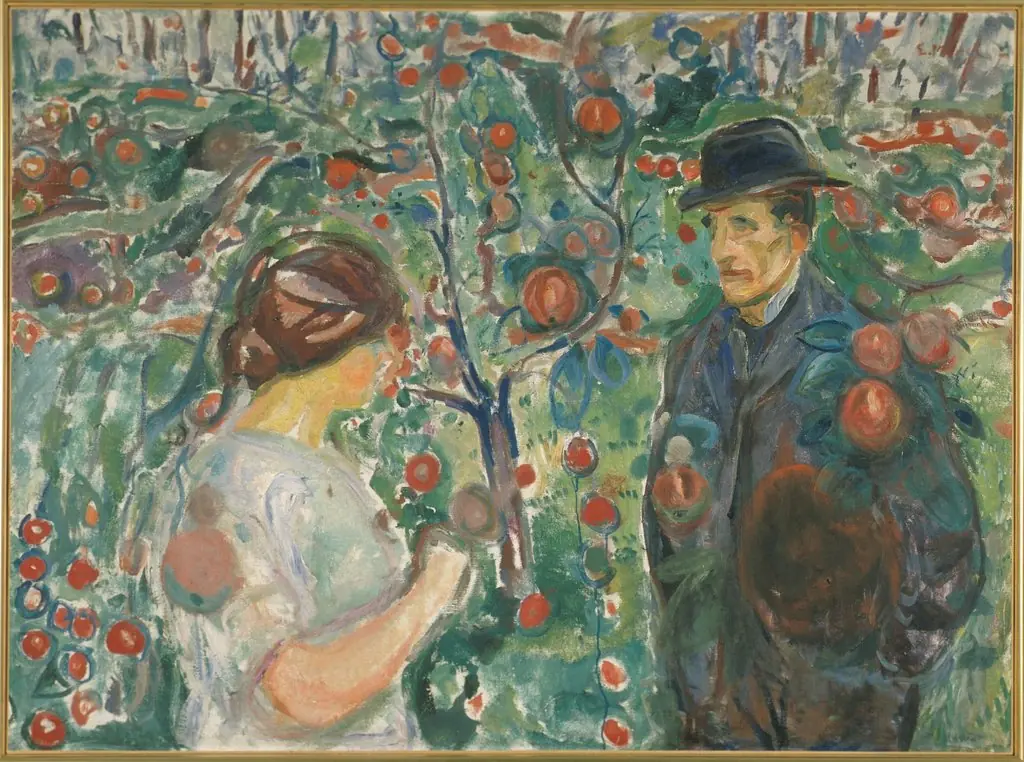 Beneath the Red Apples