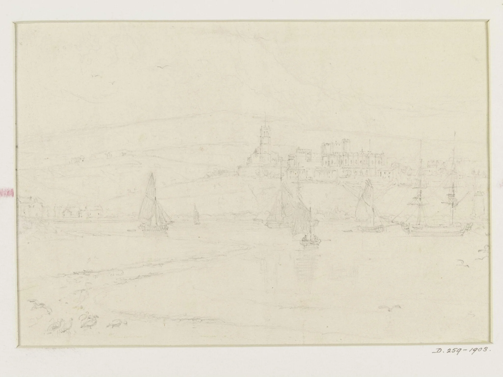 Lancaster Castle, by William Daniell, 1816