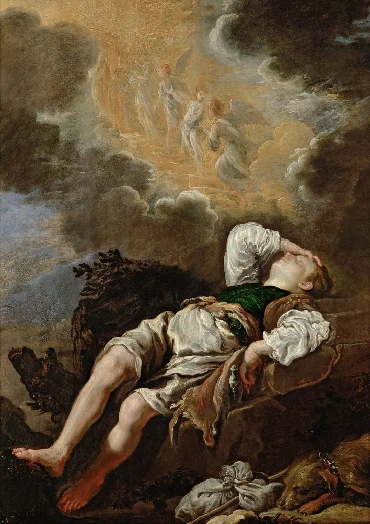 Jacob's dream of the ladder to heaven