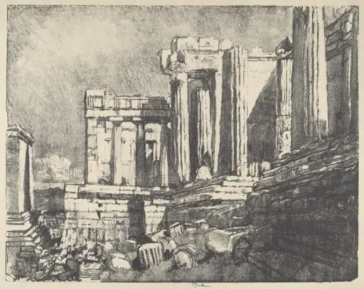The Propylaea, Athens